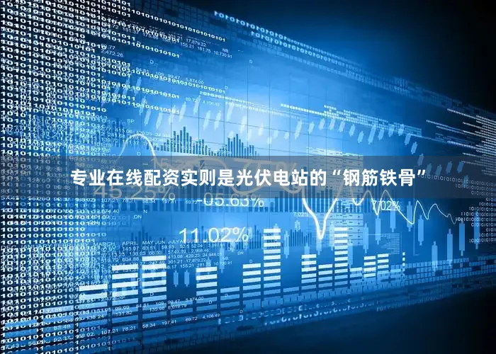 专业在线配资实则是光伏电站的“钢筋铁骨”